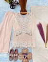 Oc 247 Heavy Faux Georgette Kids Wear Plazo Suits